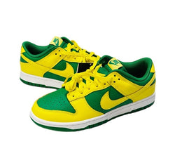 ナイキ NIKE Dunk Low Reverse Brazil ダンク ロー リバース ブラジル イエロー DV0833-300 メンズ靴 スニーカー グリーン 27.5cm 101-shoes1664