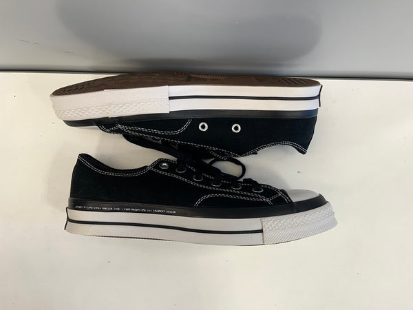 コンバース CONVERSE モンクレール Moncler フラグメント Fragment CHUCK TAYLOR 70 BLACK LOW CUT チャックテイラー70 169069C メンズ靴 スニーカー ブラック 25.5cm 101sh-2328