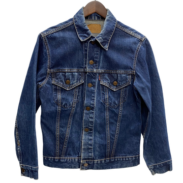 【曜日割引対象外】 ヴィンテージ vintage リーバイス Levi's 60's~ BIG E 4th ボタン裏524 デニム ジャケット ブルー 201MT-3495 VB