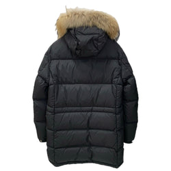 ダンヒル dunhill ファー付き中綿ダウン ジャケット ブラック Sサイズ 201MT-4475