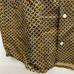 【曜日割引対象外】 ラルフローレン Polo By Ralph Lauren 90's BONNARD シルク リネン 半袖シャツ イエロー Mサイズ 201MT-4540 VB