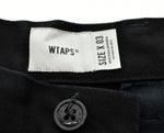 ダブルタップス WTAPS CREASE TROUSERS COPO TWILL クリース トラウザーズ ツイル パンツ 黒 221BRDT-PTM05 ボトムスその他 ブラック 3 103MB-179