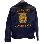 【曜日割引対象外】 ヴィンテージ vintage 70's FFA NATIONAL ファーマーズジャケット TALON ZIP ジャケット ネイビー 36サイズ 201MT-3494 VB