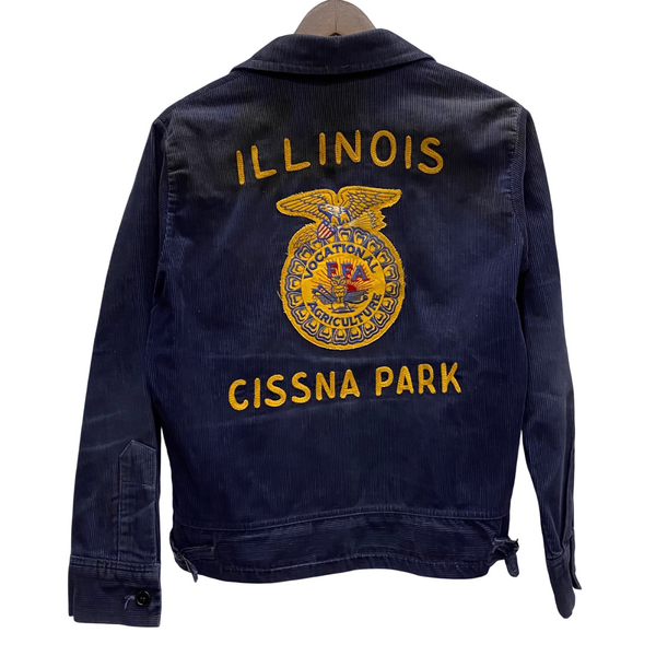 【曜日割引対象外】 ヴィンテージ vintage 70's FFA NATIONAL ファーマーズジャケット TALON ZIP ジャケット ネイビー 36サイズ 201MT-3494 VB
