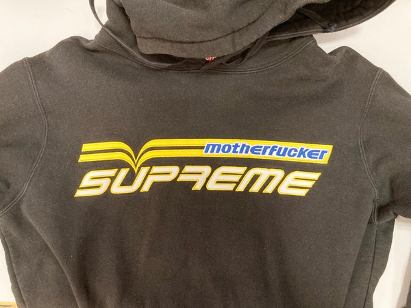 シュプリーム SUPREME 19SS Motherfucker Hooded Sweatshirt マザーファッカー フーデッド スウェット パーカー プルオーバー トレーナー パーカ ブラック Sサイズ 101MT-2783