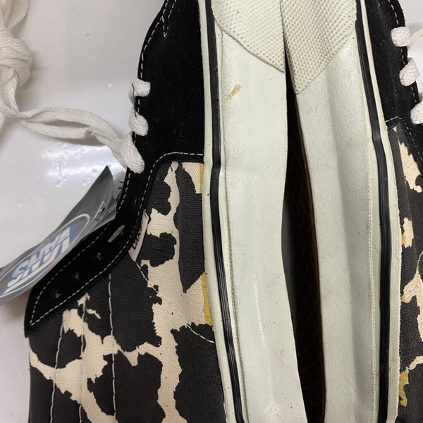 【曜日割引対象外】 ヴァンズ VANS Hi-TOP ホルスタイン柄 牛柄 デッドストック USA製 メンズ靴 スニーカー ブラック 26cmサイズ 201-shoes1440 VB