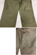 ミリタリー MILITARY 50's 50年代 US ARMY  OG-107 ベイカーパンツ 初期型 サイドアジャスター ボタンフライ コットンサテン Vintage ヴィンテージ ボトムスその他 カーキ 101MB-674