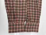 ダブルアールエル RRL 90s 三ツ星タグ SHIRT ステンカラー 猫目ボタン ヴィンテージ VINTAGE ラルフローレン RALPH LAUREN コットン モーリシャス製 RED 赤 長袖シャツ チェック レッド Sサイズ 104MT-1976
