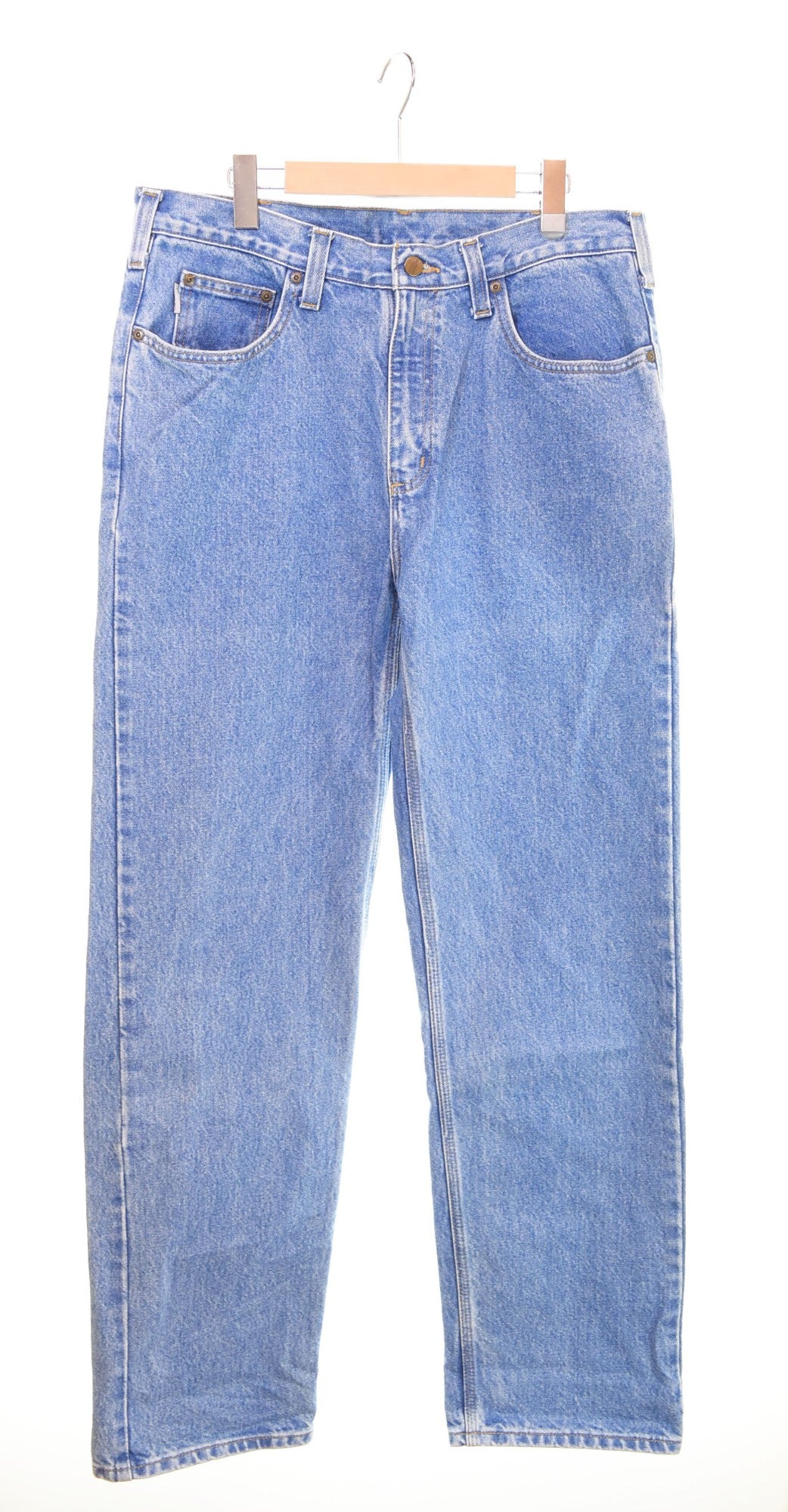 カーハート Carhartt ストレートデニムパンツ B460LVB デニム ブルー 