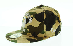 ア ベイシング エイプ A BATHING APE NEW ERA 1ST yellow CAMO CAP 001CPB301007X  帽子 メンズ帽子 キャップ マルチカラー Mサイズ 103H-48