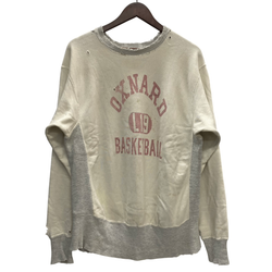 【曜日割引対象外】 チャンピオン Champion 50's REVERSE WEAVE ストーン タタキタグ OXNARD スウェット グレー 201MT-4400 VB