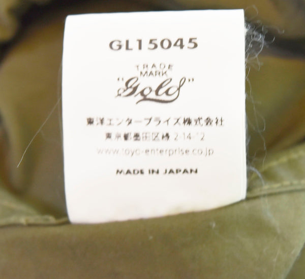 ゴールド GOLD VENTILE(R) MILITARY PARKA ミリタリー ジャケット カーキ GL15045 ジャケット カーキ Lサイズ 103MT-1378