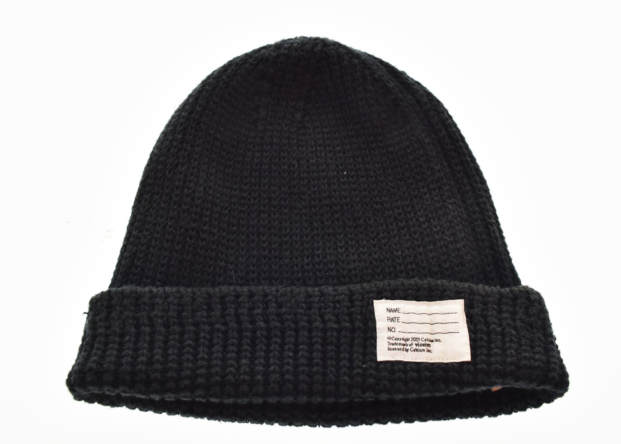 ビズビム visvim 20SS KNIT BEANIE ニットキャップ ビーニー 帽子