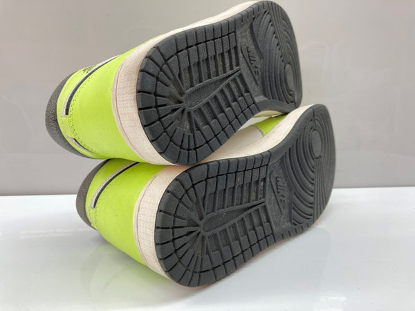 ナイキ NIKE 22年製 AIR JORDAN 1 RETRO HIGH OG VOLT エア ジョーダン レトロ ハイ ボルト AJ1 シューズ 白 黄 555088-702 メンズ靴 スニーカー イエロー 28cm 104S-1007