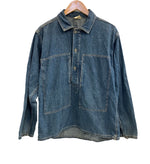 バズリクソンズ BUZZ RICKSON'S U.S. ARMY DENIM PULLOVER JACKET アーミー デニム プルオーバージャケット - 長袖シャツ ブルー 101MT-4306