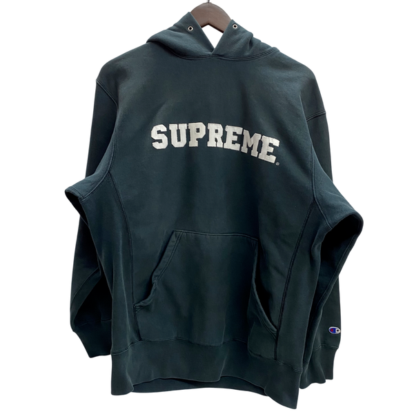 【曜日割引対象外】 シュプリーム SUPREME 90's 初期 Champion reverse weave パーカ ブラック Mサイズ 201MT-4723 VB