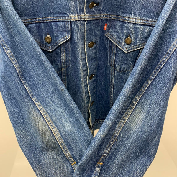 【曜日割引対象外】 リーバイス Levi's 90's 71507XX 94年製 2nd復刻モデル ビッグE デニム ジャケット 40サイズ 201MT-3255 VB