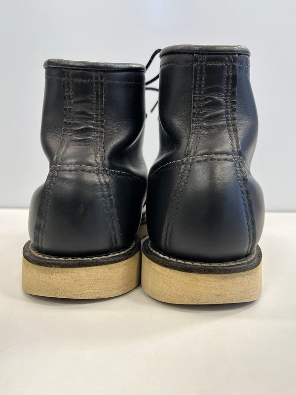 レッドウィング RED WING 6” CLASSIC MOC クラシック モック アイリッシュセッター モックトゥ 黒セッター レザーブーツ 8179 メンズ靴 ブーツ ワーク ブラック 8E 101sh-2079