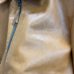 【曜日割引対象外】 ヌーディージーンズ Nudie Jeans Eddy レザージャケット 571615006 ジャケット ブラウン Sサイズ 201MT-3918 VB