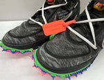 ナイキ NIKE 21年製 × OFF-WHITE オフホワイト AIR FORCE 1 MID SP エア フォース ミッド AF1 シューズ 黒 DO6290-001 メンズ靴 スニーカー ブラック 28.5cm 104S-728