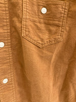 テンダーロイン TENDERLOIN ロングスリーブシャツ フランネルシャツ 長袖シャツ ブラウン 101MT-3910