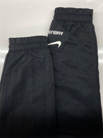 ナイキ NIKE × AMBUSH アンブッシュ NBA COLLECTION NETS JACKET ネッツ ジャケット バスケ ダブルジップ アウター 黒 DB9567-010 ジャケット ロゴ ブラック Sサイズ 104MT-1796