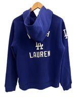 ラルフローレン RalphLauren ×LA DODGERS ロサンゼルス・ドジャース フーディ 青 XL パーカ ブルー LLサイズ 101MT-4494