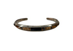インディアンジュエリー Indian Jewelry Silver Bangle シルバー バングル wylie secatero ナバホ族 ブレスレッド 925 銀 メンズジュエリー インディアンジュエリー 総柄 シルバー 104A-71