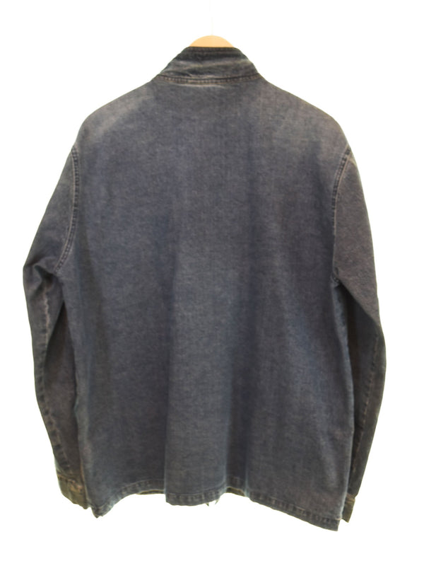 アーペーセー A.P.C. APC 90s' Denim single riders jacket シングルライダースジャケット 青 2 ジャケット ブルー 103MT-2665