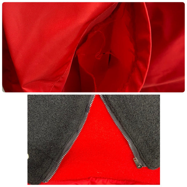 【曜日割引対象外】 ヴィンテージ vintage ~60's セーラーカラー リバーシブルジャケット アルミCONMAR ジャケット レッド 201MT-4578 VB