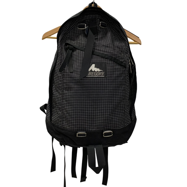 グレゴリー GREGORY デイパック スペクトラ柄 旧ロゴ USA製 バッグ メンズバッグ バックパック・リュック ブラック 201goods-752