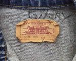 リーバイス Levi's 80s 57508-1109 ケミカルウォッシュ デニムジャケット Made in USA トラッカージャケット 80's USA製 ジャケット ブルー Lサイズ 103MT-3306