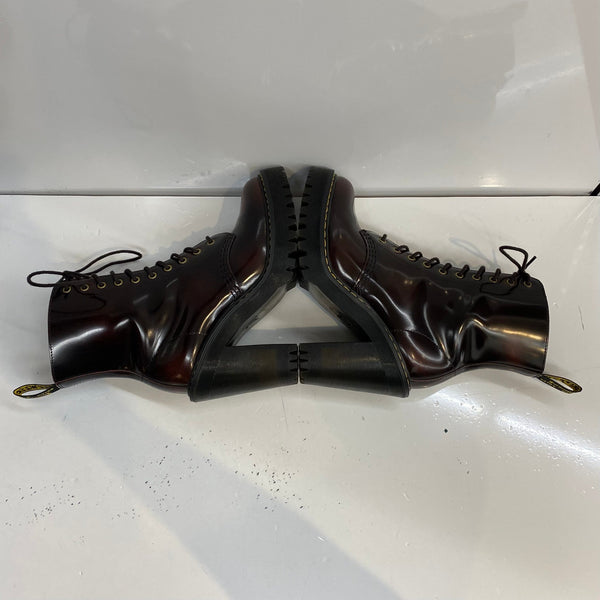 ドクターマーチン Dr.Martens ケンドラ KENDRA レースアップ レディース靴 ブーツ サイドゴア ブラウン 3UKサイズ 201-shoes1430