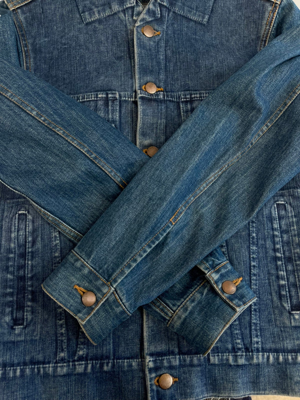 ミハラ ヤスヒロ MIHARAYASUHIRO デニムジャケット Gジャン 21021258 ジャケット ブルー Sサイズ 101MT-5456