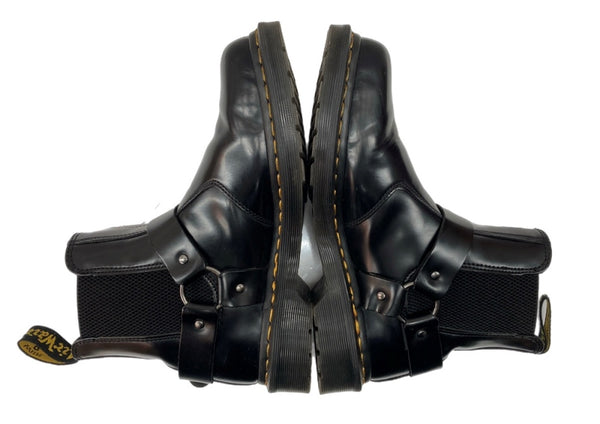 ドクターマーチン Dr.Martens WINCOX CHELSEA BOOT ウィンコックス チェルシー ブーツ サイドゴア バックル シューズ 黒 23866001 メンズ靴 ブーツ その他 ブラック UK7 104S-1047