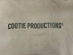 クーティー COOTIE PRODUCTIONS PRINT PULLOVER PARKA LOGO プルオーバー ロゴ　プリント パーカ グレー Sサイズ 101MT-3141