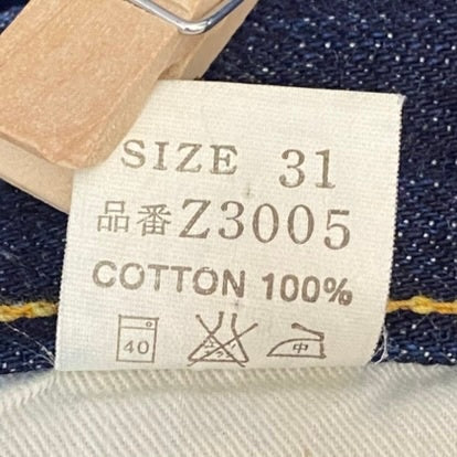 【曜日割引対象外】 フラッドヘッド THE FLAT HEAD 12周年記念モデル 赤耳  Z3005 デニム ブルー W31サイズ 201MB-815 VB