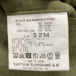 キャプテンサンシャイン KAPTAIN SUNSHINE BEAMS+別注 M-47 KSBP21FPT01 カーゴパンツ グリーン 32Mサイズ 201MB-1171
