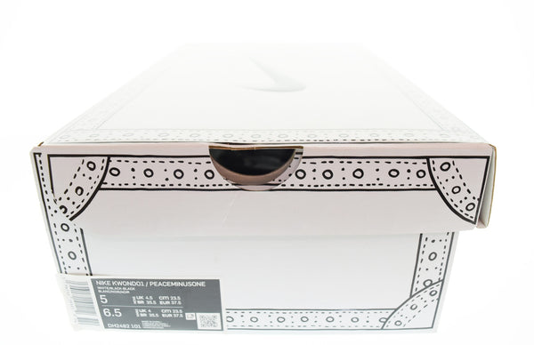 ナイキ NIKE KWONDO 1 PEACEMINUSONEクウォンド 1ピースマイナスワン ホワイト DH2482-101 レディース靴 スニーカー ブラック 23.5cm 103S-1294