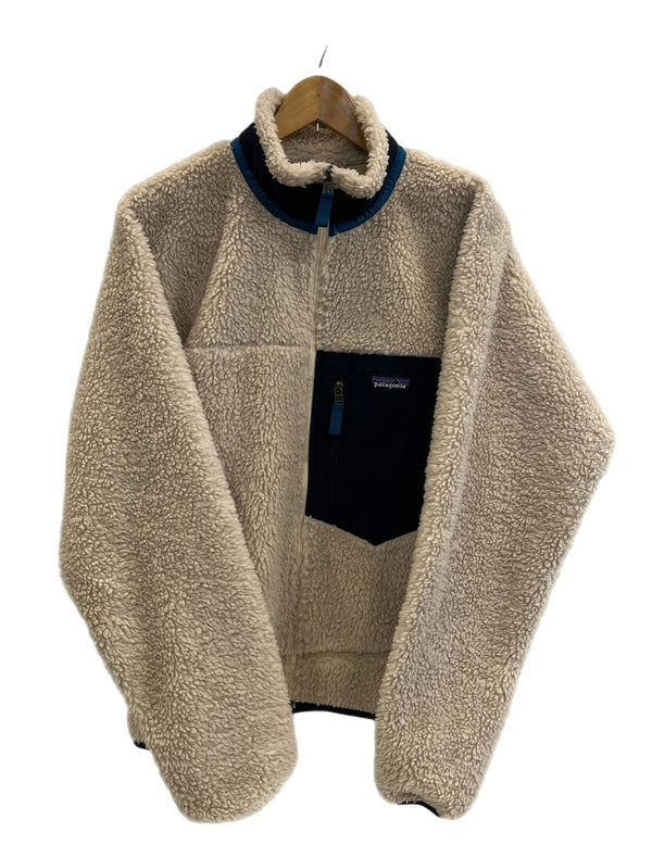 パタゴニア PATAGONIA CLASSIC RETRO X JACKET クラシック レトロX フリース ジャケット 白 23056FA22 ジャケット ホワイト Mサイズ 101MT-5095
