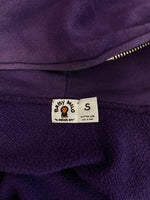 ア ベイシング エイプ A BATHING APE BAPE × Kaws Baby Milo Bendy Giraffe Zip Ups ベイプ カウズ マイロ ジラフプリント キリンプリント フーディ パーカー 紫  パーカ パープル Sサイズ 101MT-5262