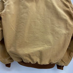 【曜日割引対象外】 カーハート Carhartt 12年製 Duck Active Jacket USA製 ジャケット ベージュ Lサイズ 201MT-3879 VB