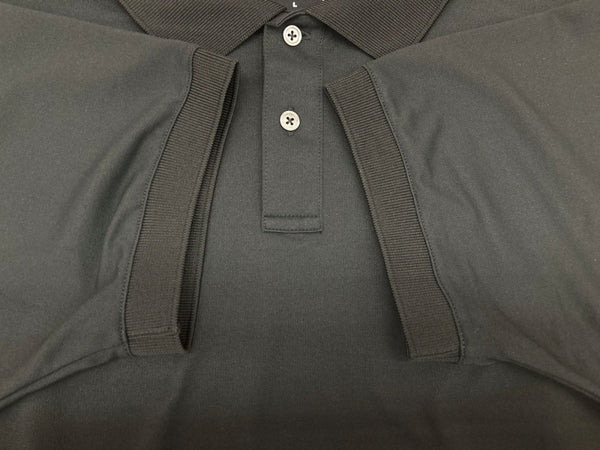 エフシーレアルブリストル F.C.Real Bristol 24SS EMBLEM POLO エンブレム トップス カットソー プルオーバー ロゴ GOLF ゴルフ BLACK 黒 FCRB-240059 半袖ポロシャツ ワンポイント ブラック Lサイズ 104MT-1895