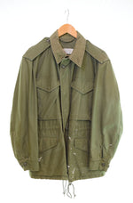 ミリタリー Military アメリカ軍 M-51 フィールドジャケット ペンキ 雰囲気 USARMY CROWNジッパー 8405-255-8591 S-S ジャケット カーキ 103MT-2929