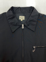 ゴールド GOLD 東洋エンタープライズ WEATHER SPORTS JACKET スポーツ ジャケット ダブルジップ アウター 黒 GL15114 ジャケット 無地 ブラック Lサイズ 104MT-1547