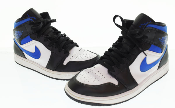 ナイキ NIKE AIR JORDAN 1 MIDエアジョーダン 1 ミッド   554724-140 メンズ靴 スニーカー ブルー 27cm 103S-1205