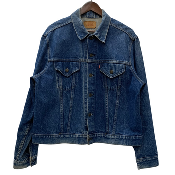 【曜日割引対象外】 リーバイス Levi's 80's 70505 0215 4th USA製 デニム ジャケット 48サイズ 201MT-3254 VB