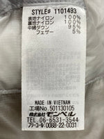 モンベル mont-bell プラズマ1000 ダウンジャケット 1101493 ホワイト Lサイズ 201MT-3820