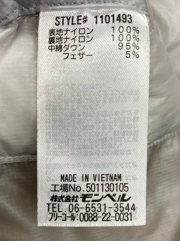 モンベル mont-bell プラズマ1000 ダウンジャケット 1101493 ホワイト Lサイズ 201MT-3820