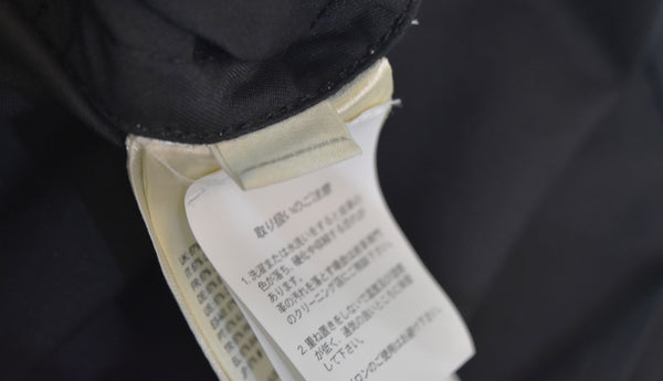 ディーゼル DIESEL 袖レザー切替 トレンチコート ジャケット ブラック Mサイズ 103MT-3237